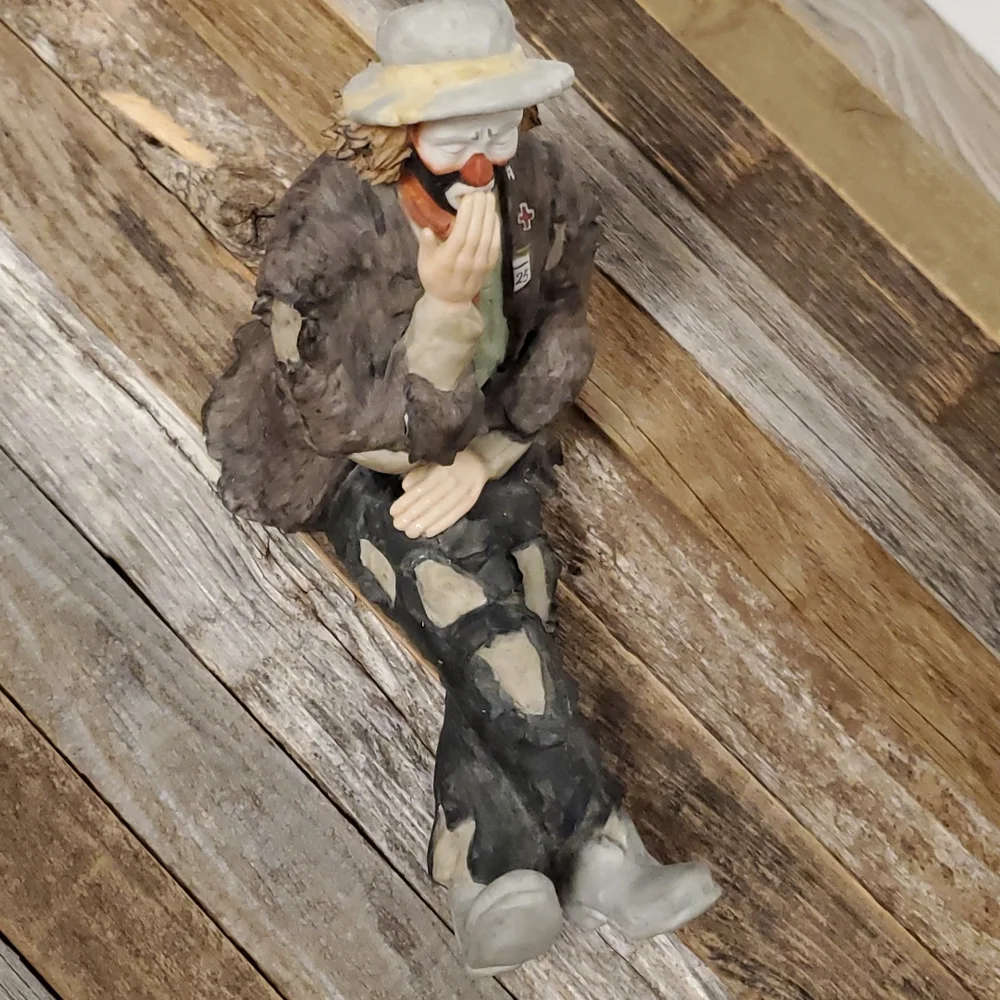 Vintage Emment Kelly clown 1984 #9830